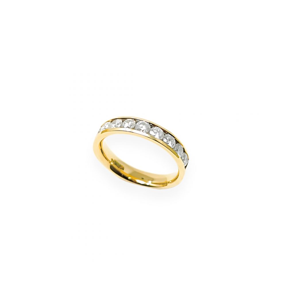 1ct Gold and Diamond Ring