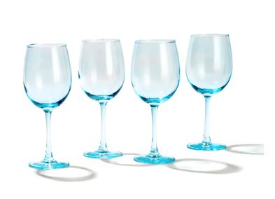 A group of empty wine glasses Description automatically generated with medium confidence