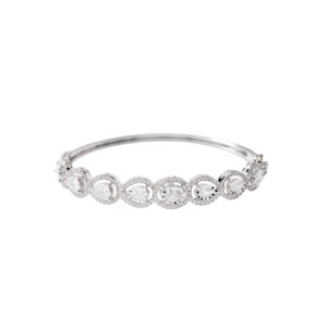 2.00 carat diamond bracelet in 14K white gold from Ann-Louise Jewellers