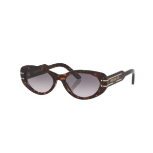 Dior sunglasses with tortoise frame and grey lenses from Sunglass Hut