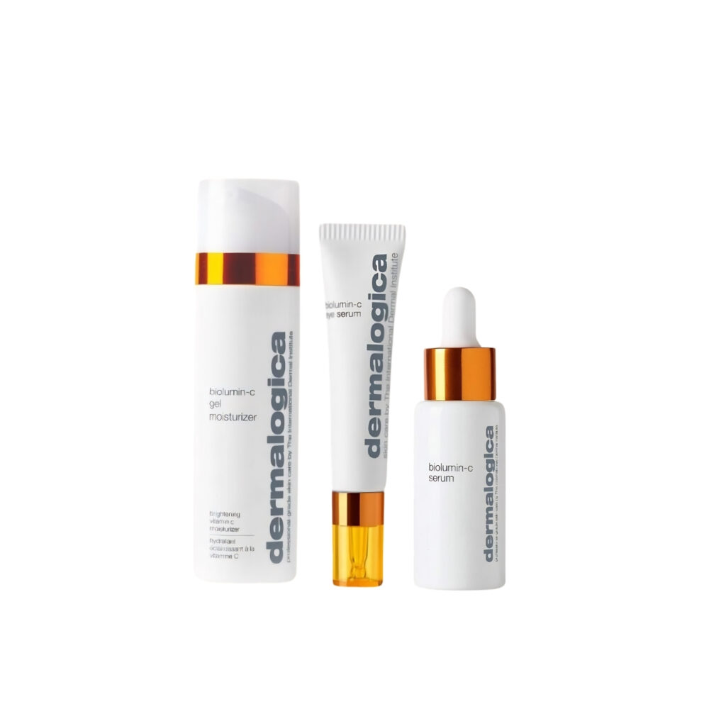 Dermalogica Biolumin-C eye serum gel moisturizer and serum set from Eccotique