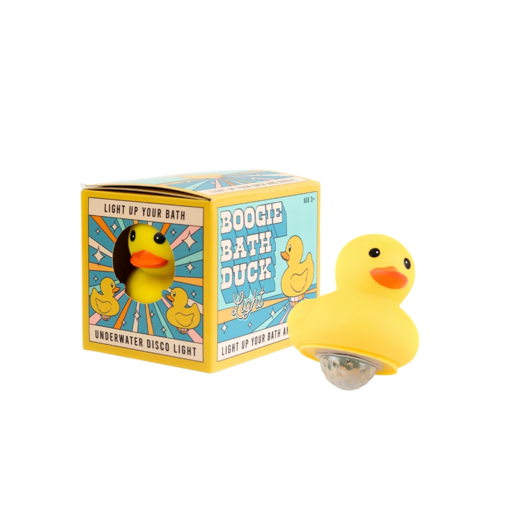 Spencer's Boogie Bath Duck light-up underwater disco rubber duck