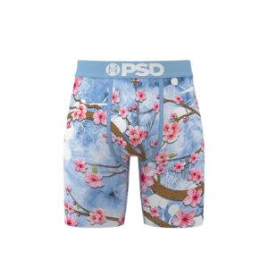 Sakura Season Blue Boxer Briefs