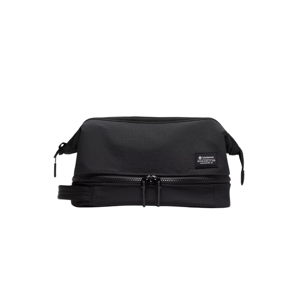 Dual-Compartment Toiletry Bag