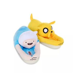 Finn and Jake 3D Hugger Slippers - Adventure Time