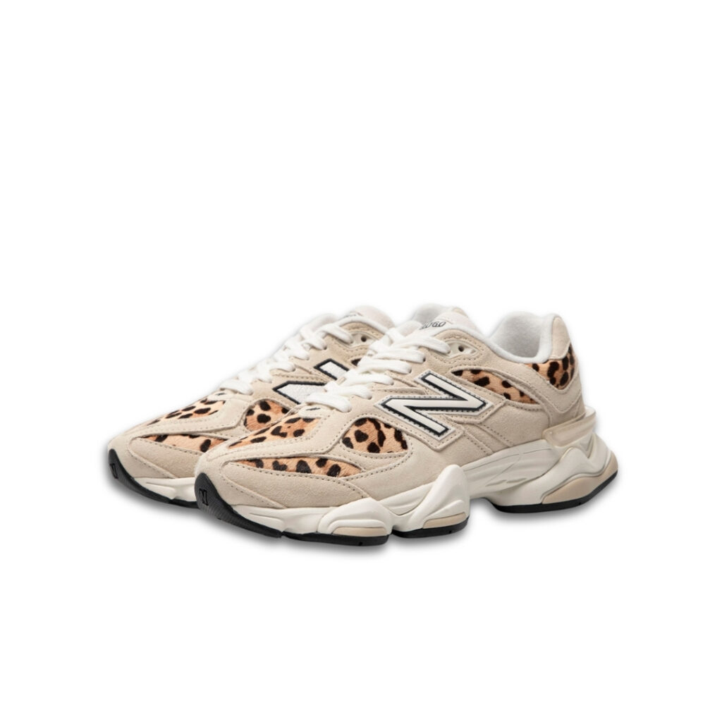 Womens 9060 Leopard / Sandstone