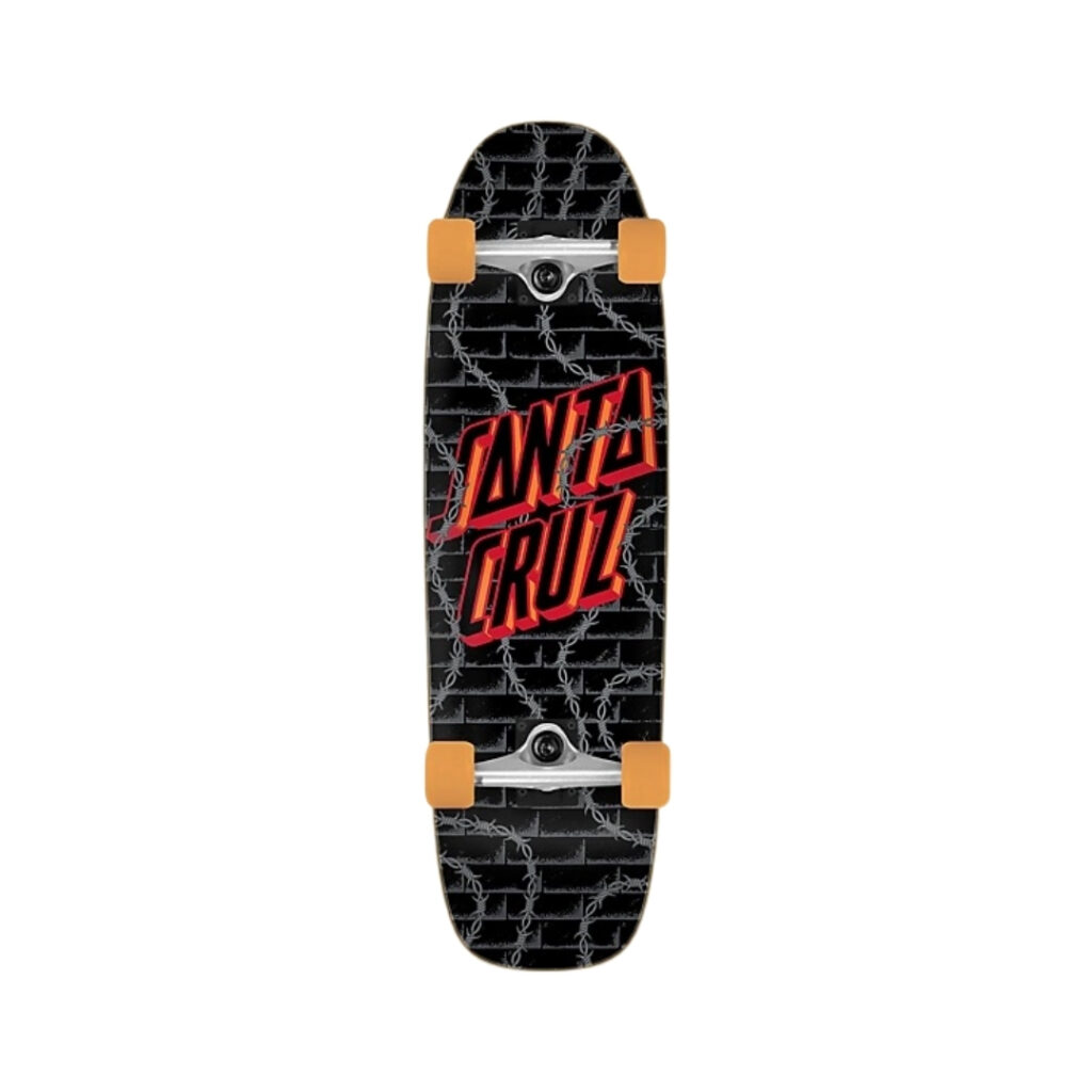Santa Cruz Loco Dot Barbed Street Cruiser 8.4" Skateboard Complete