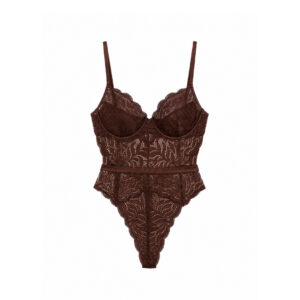 Cut-out Lace Push-up Teddy
