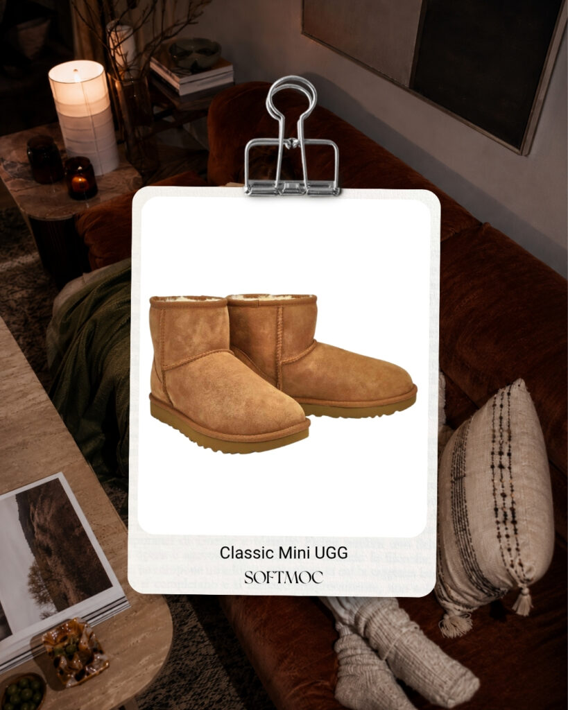 UGG Classic Mini boots from SoftMoc, a cozy gift idea at Willowbrook Shopping Centre in Langley