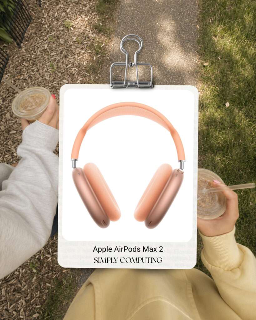 Apple AirPods Max 2 from Simply Computing, a tech gift idea in Willowbrook's Classic Gift Guide