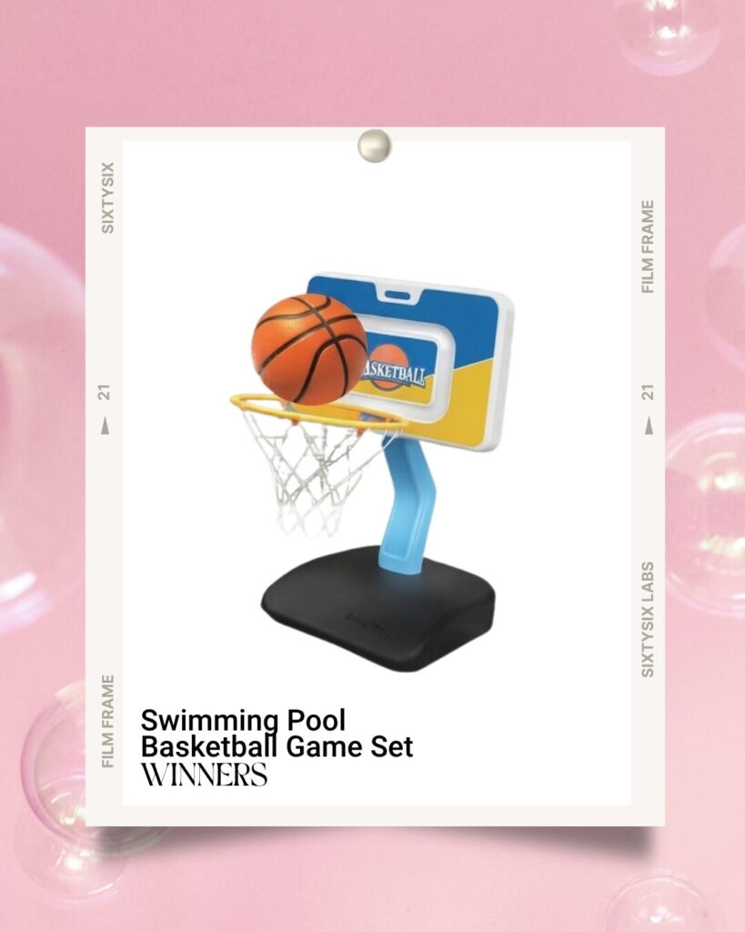 Swimming Pool Basketball Game Set